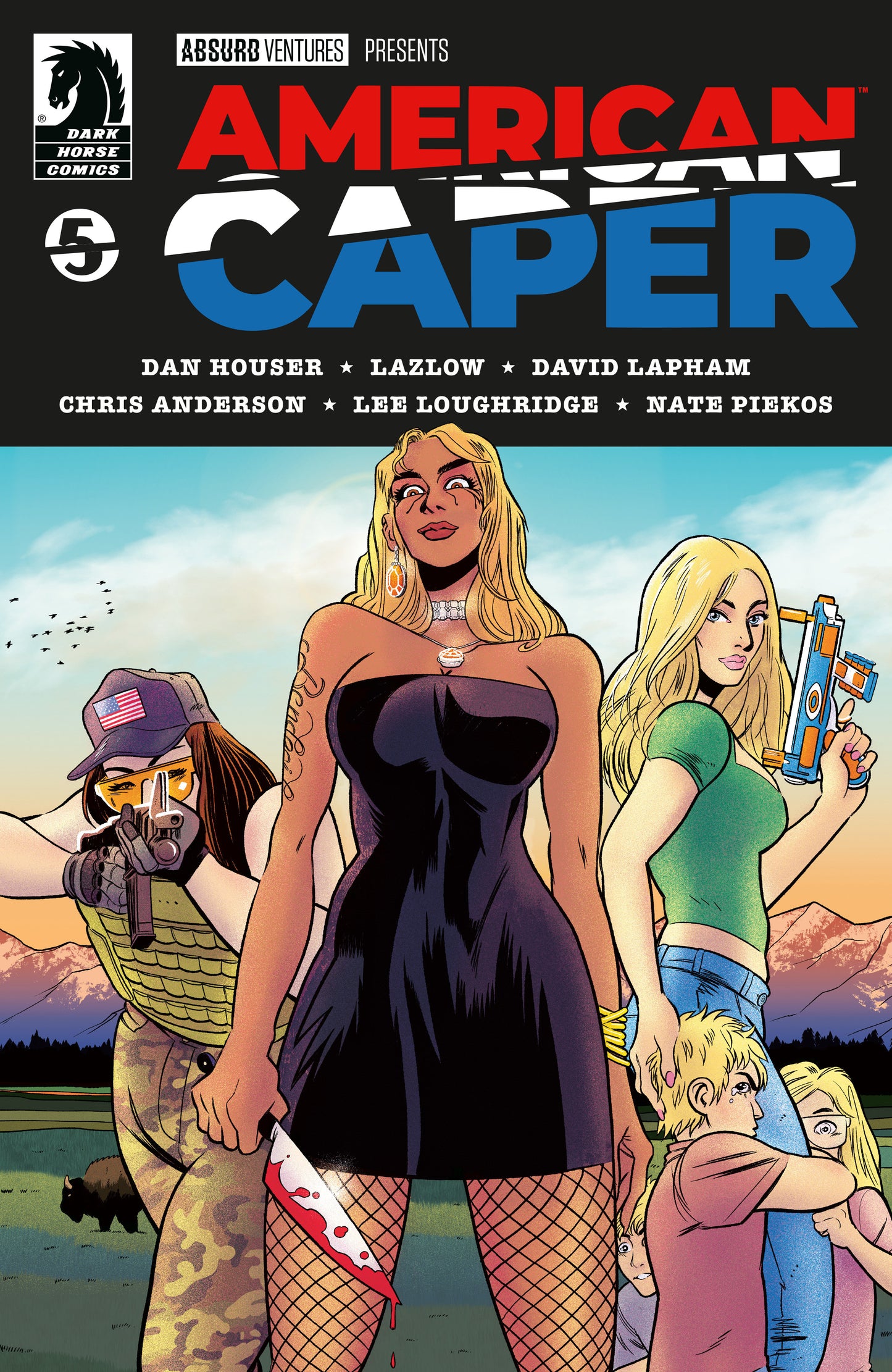 American Caper #5 (Cover A) (Tyler Boss)