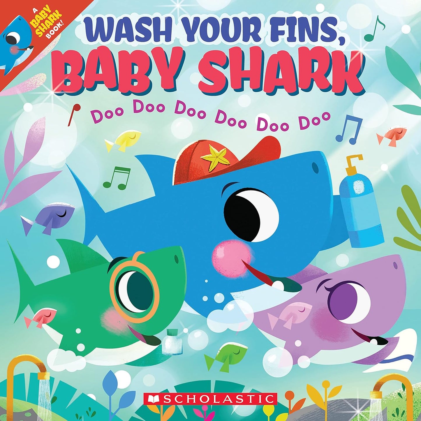Wash Your Fins Baby Shark