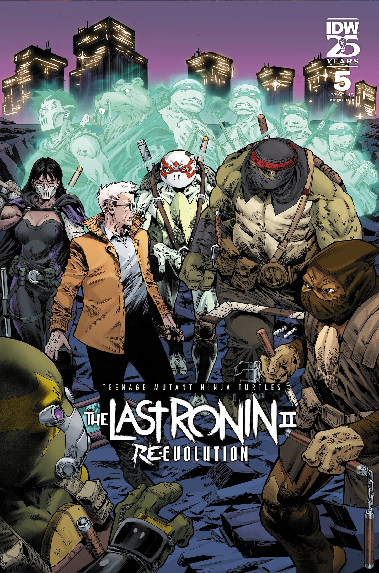Teenage Mutant Ninja Turtles: The Last Ronin II Re-Evolution (2024) #5 Cover A Escorzas (Mature)