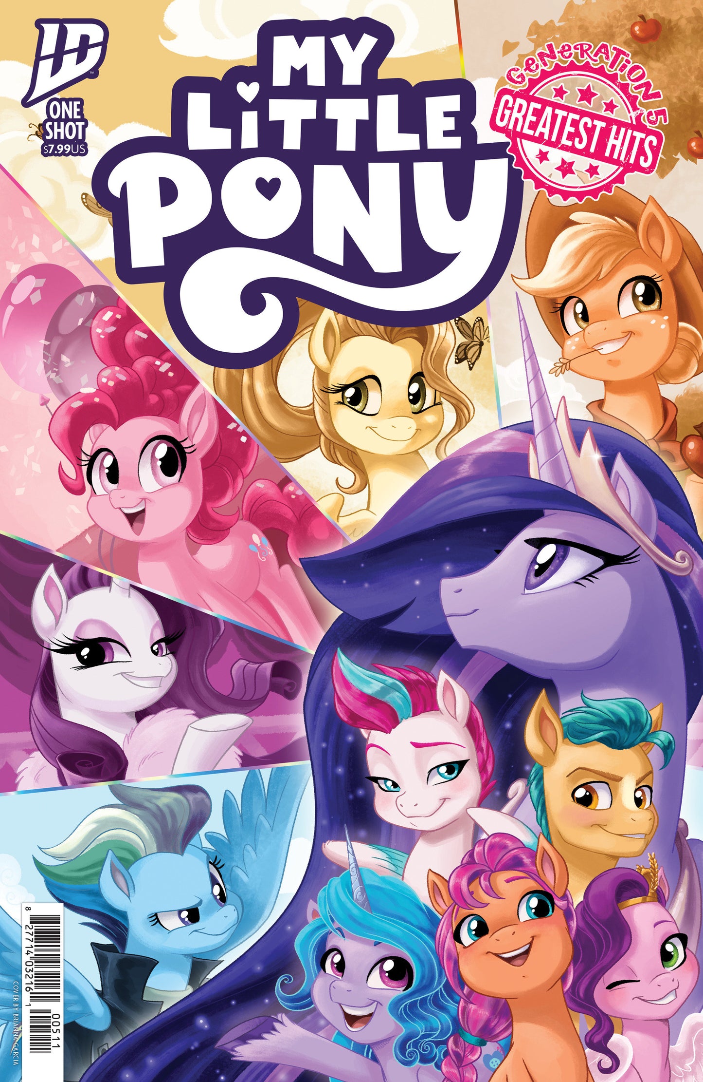 My Little Pony: Generation 5 Greatest Hits (2025) Cover A Garcia