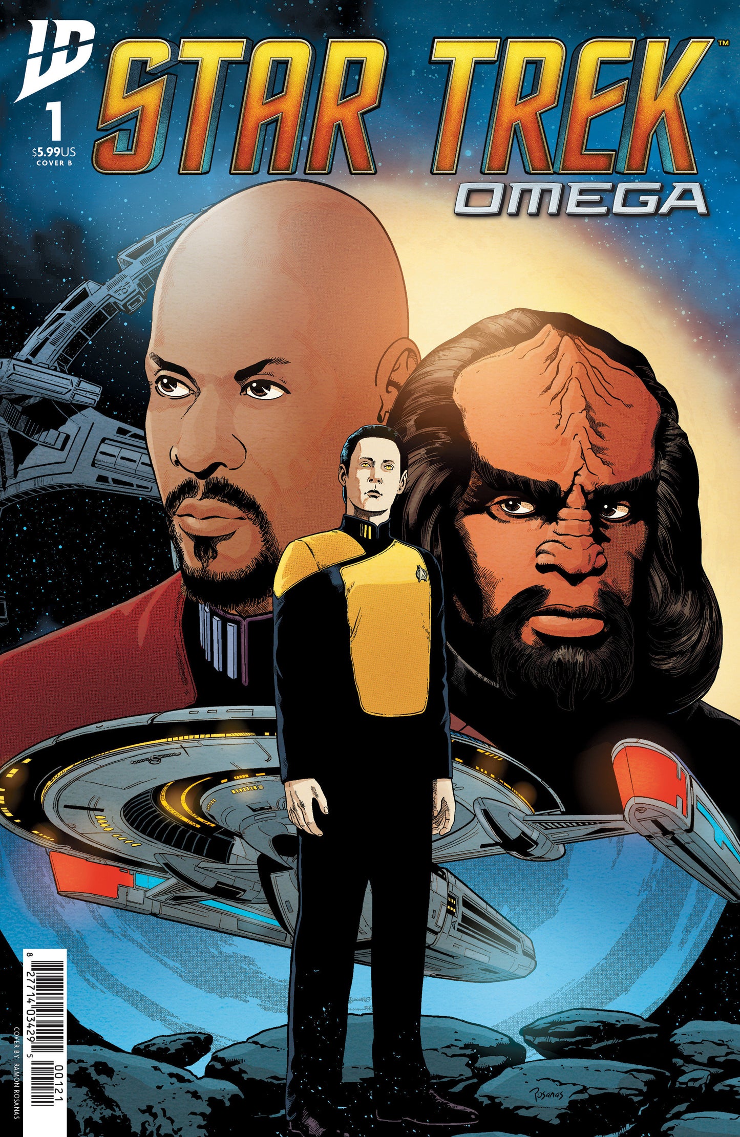 Star Trek: Omega (2025) One-Shot Cover B Rosanas