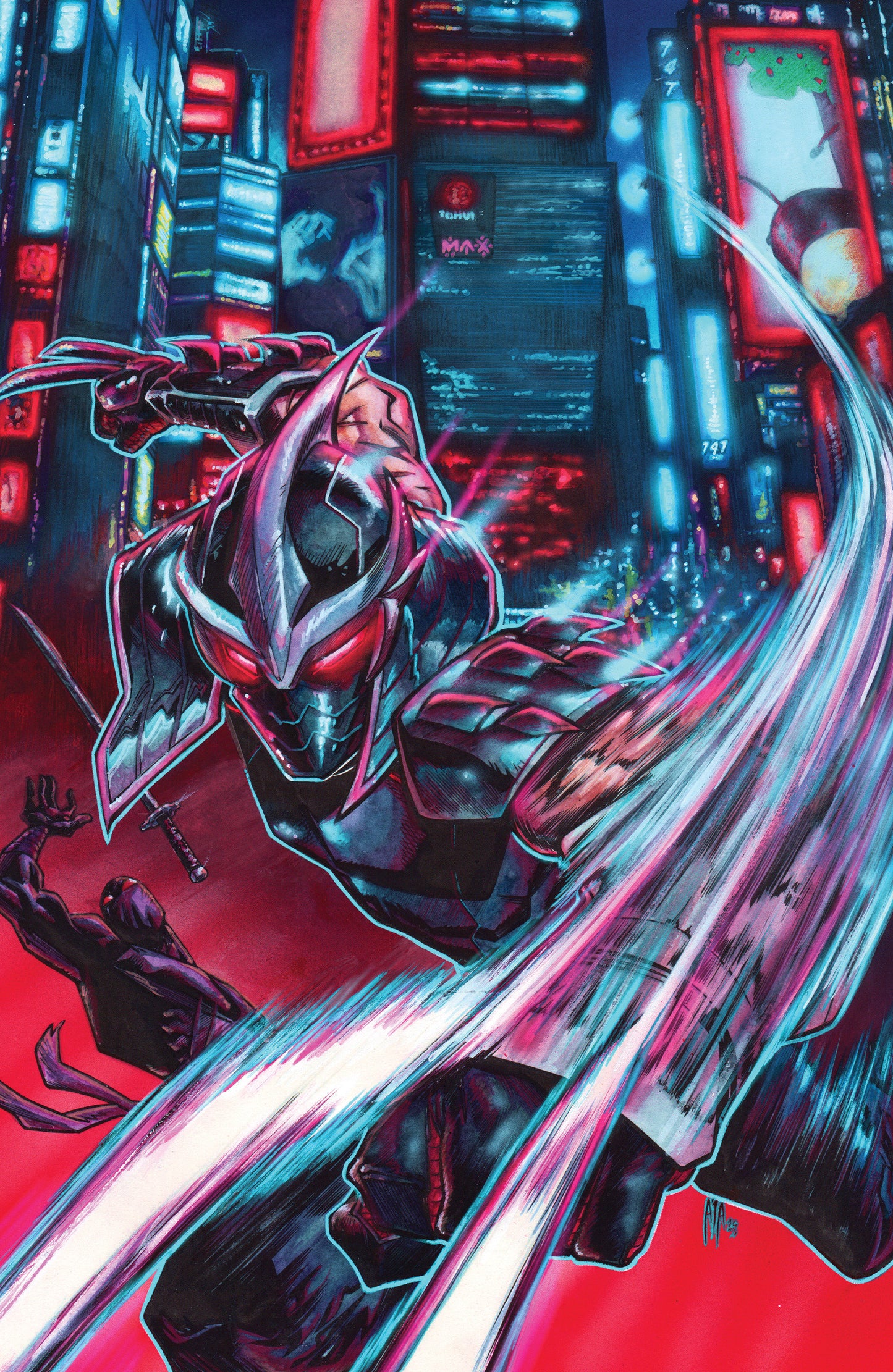 Teenage Mutant Ninja Turtles: Shredder #7 Variant Ri 1:10 (Jiménez Alburquerque Full Art)