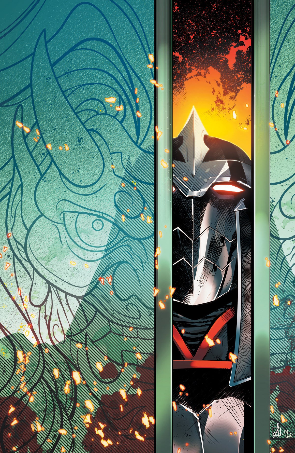 Teenage Mutant Ninja Turtles: Shredder #12 Variant Ri 1:10 (Izaakse Full Art)
