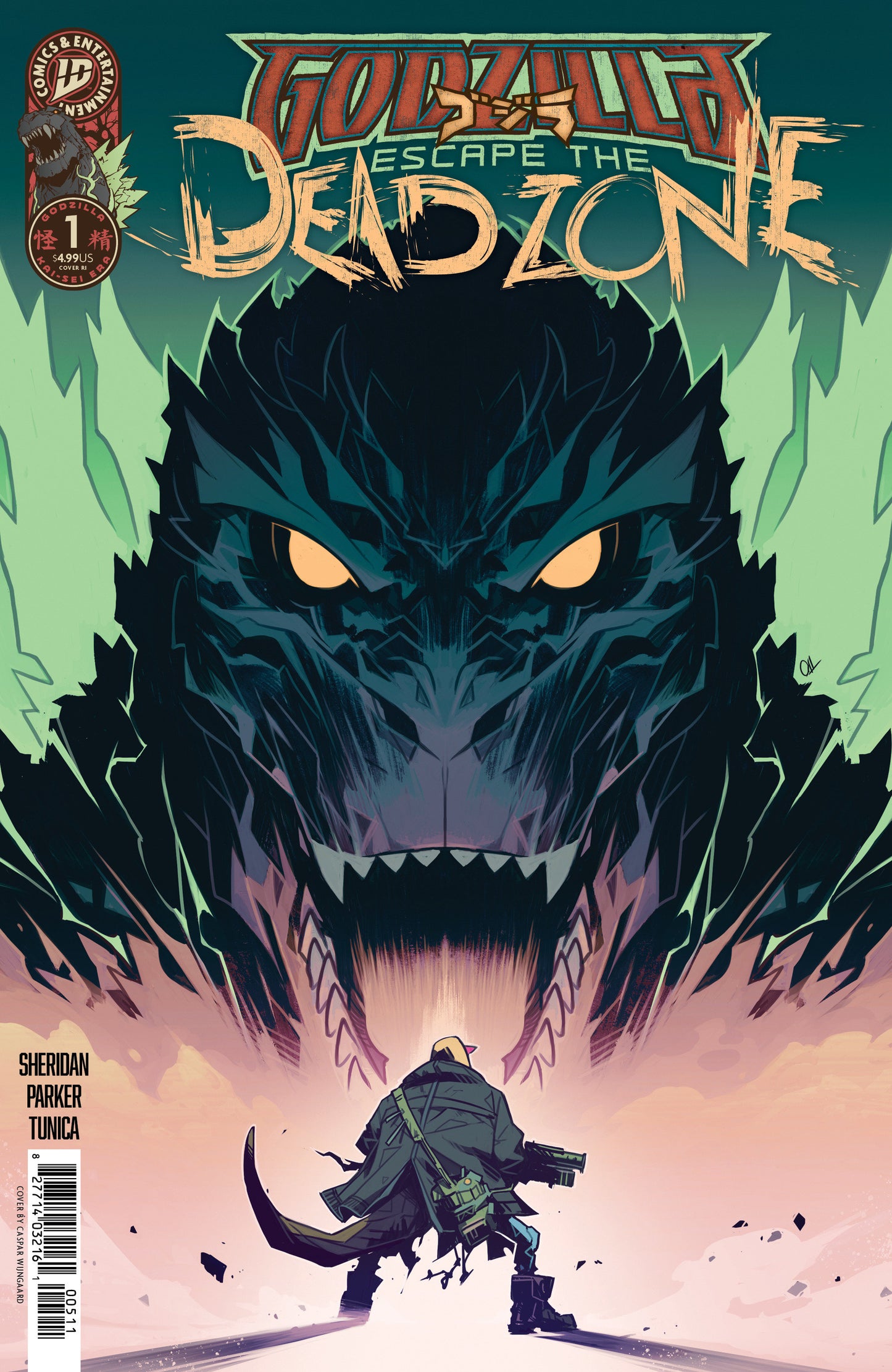Godzilla: Escape The Deadzone (2025) #1 Wijngaard 1:25 Variant