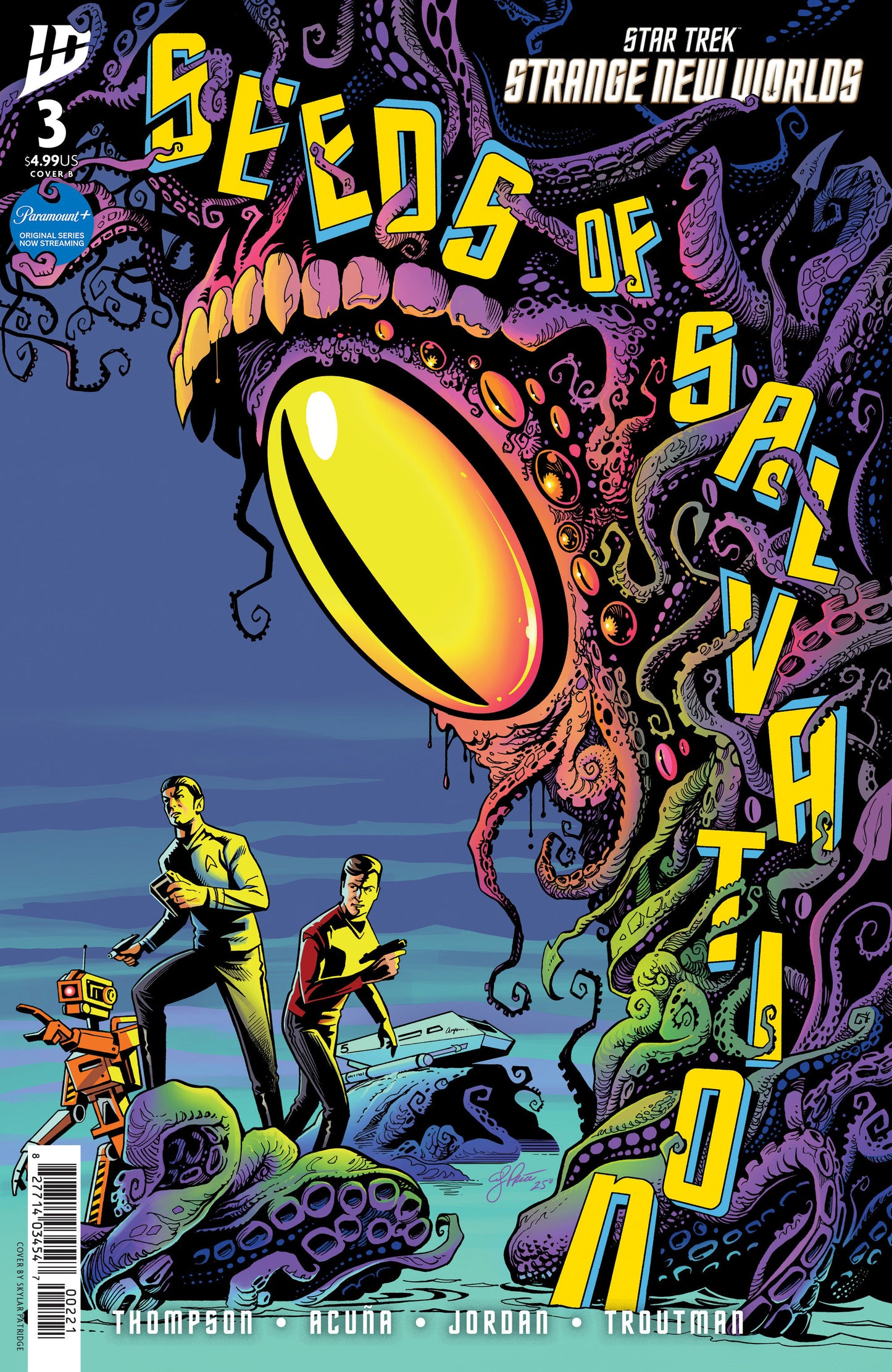 Star Trek: Strange New Worlds The Seeds Of Salvation #3 Variant B (Price)