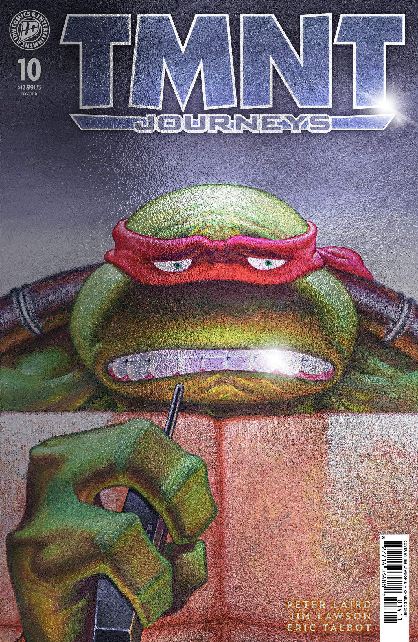 Teenage Mutant Ninja Turtles: Journeys #10 Variant Ri 1:10 Foil (Dooney & Lawson)