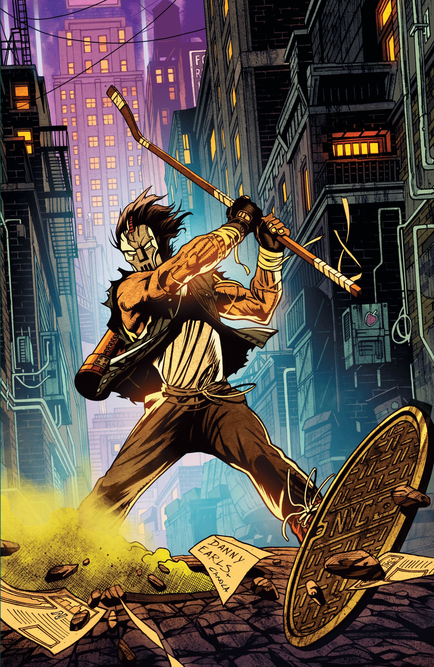 Teenage Mutant Ninja Turtles: Casey Jones #1 Variant RI 1:25 (Earls Full Art)
