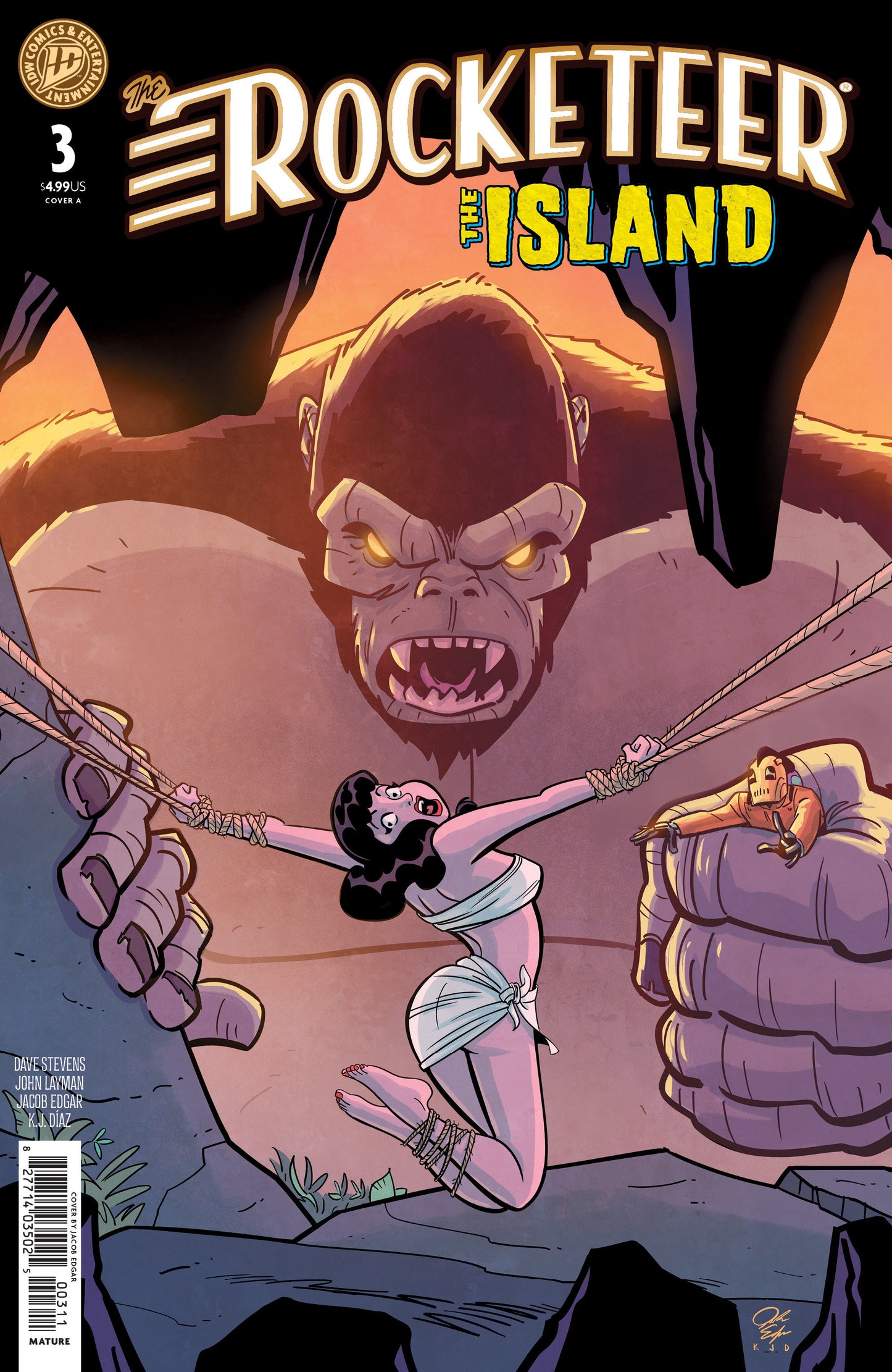 Rocketeer: The Island #3 Cover A (Edgar)