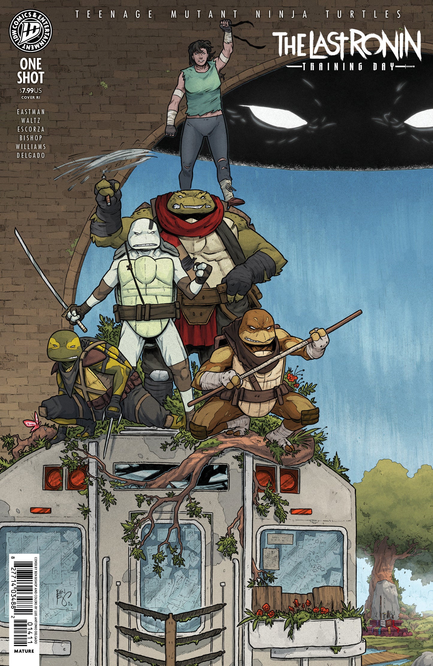 Teenage Mutant Ninja Turtles: The Last Ronin Training Day Variant Ri (15) (Bishop)