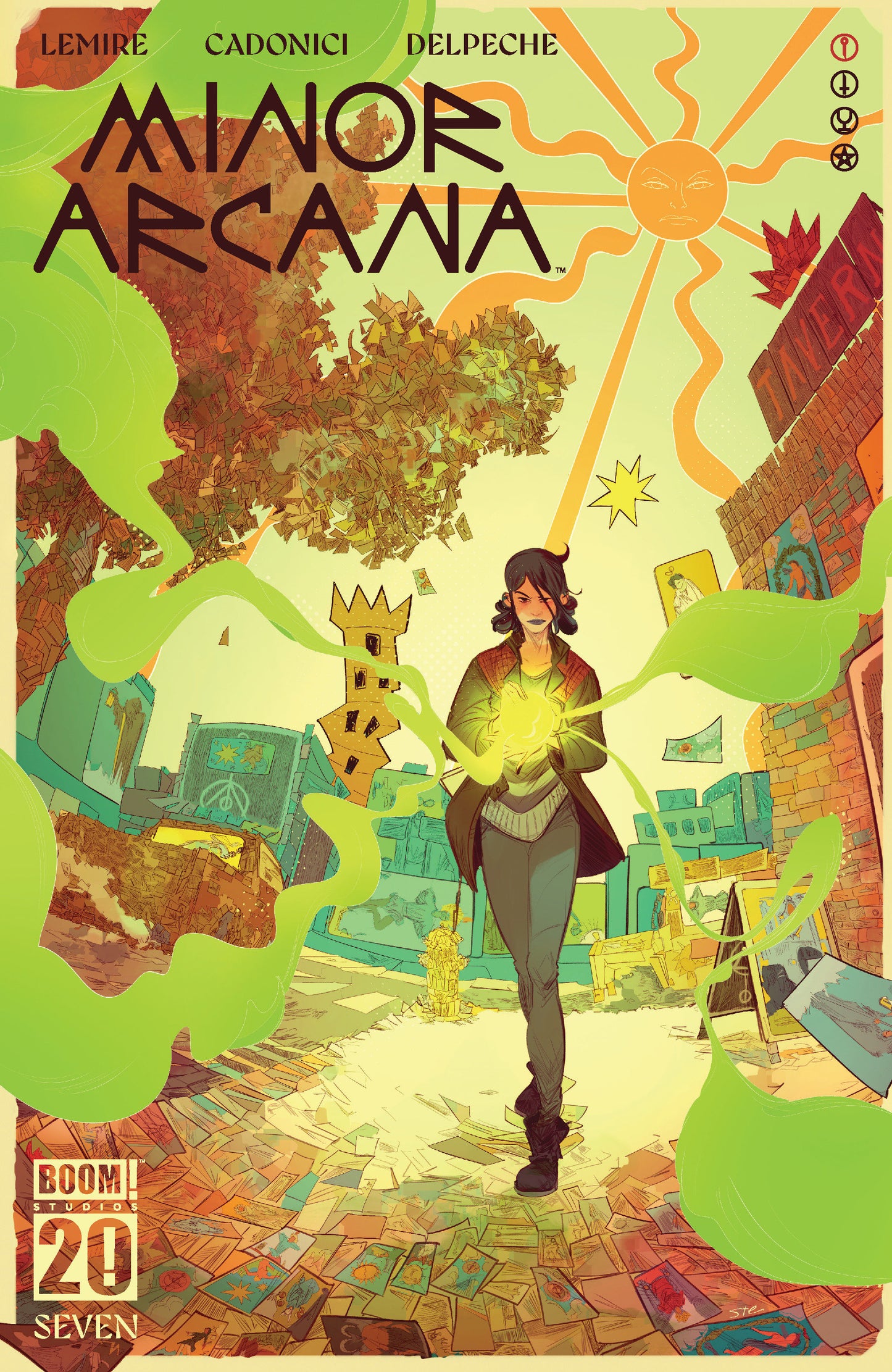 Minor Arcana (2024) #7 Cover B Simeone