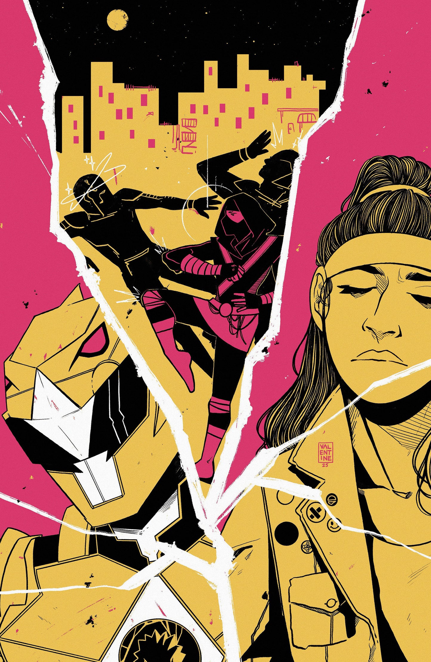 Power Rangers Prime (2024) #13 Cover E Valentine Smith 1:15 Virgin Variant