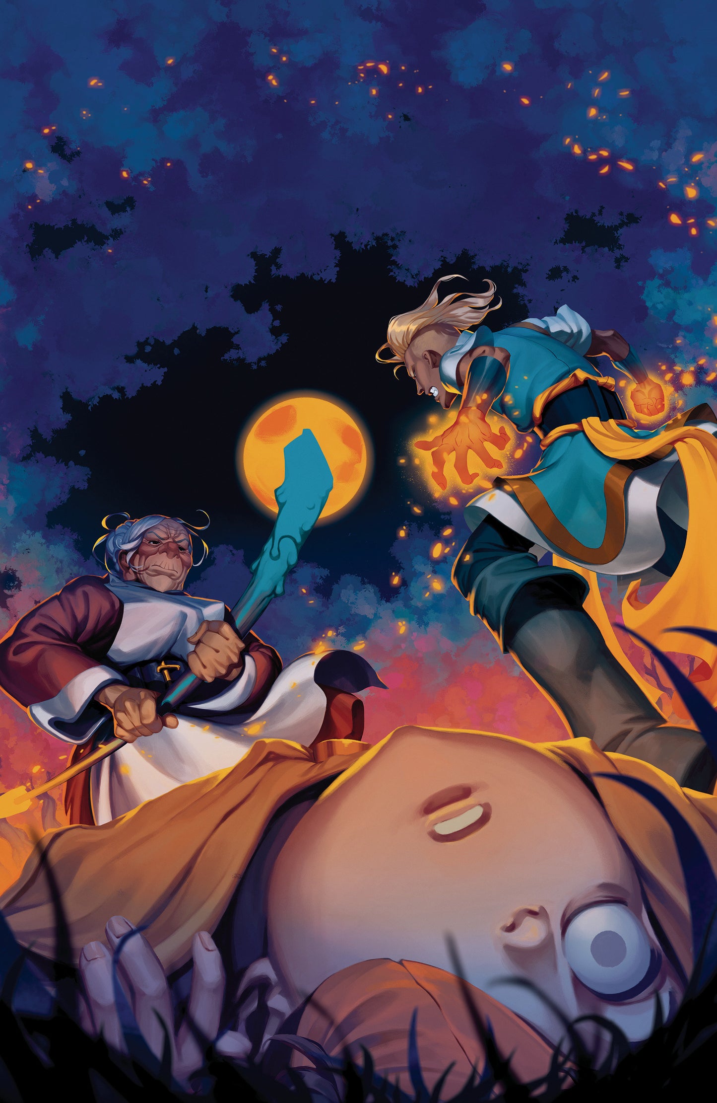 Last Witch: Blood & Betrayal #3 D Unlimited Variant (Full Art, Glass)