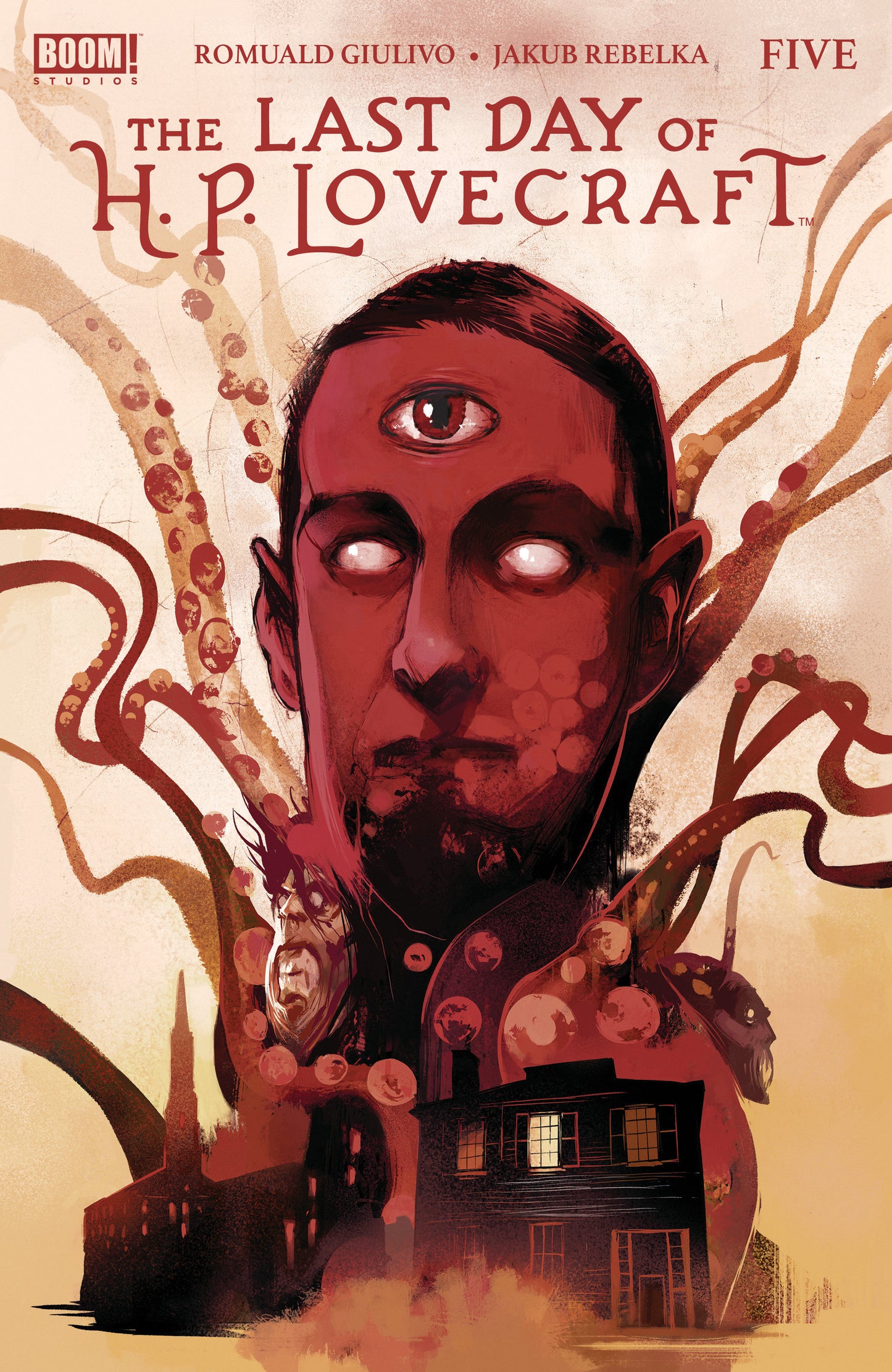 Last Day Of H.P. Lovecraft #5 B Variant (Dressed, Del Hoyo)