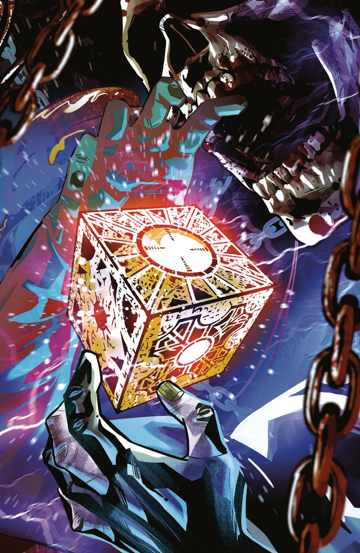 Hellraiser: Resurrections New Wounds #1 D 1 in 10 Variant Edition (Full Art, Sabbatini)