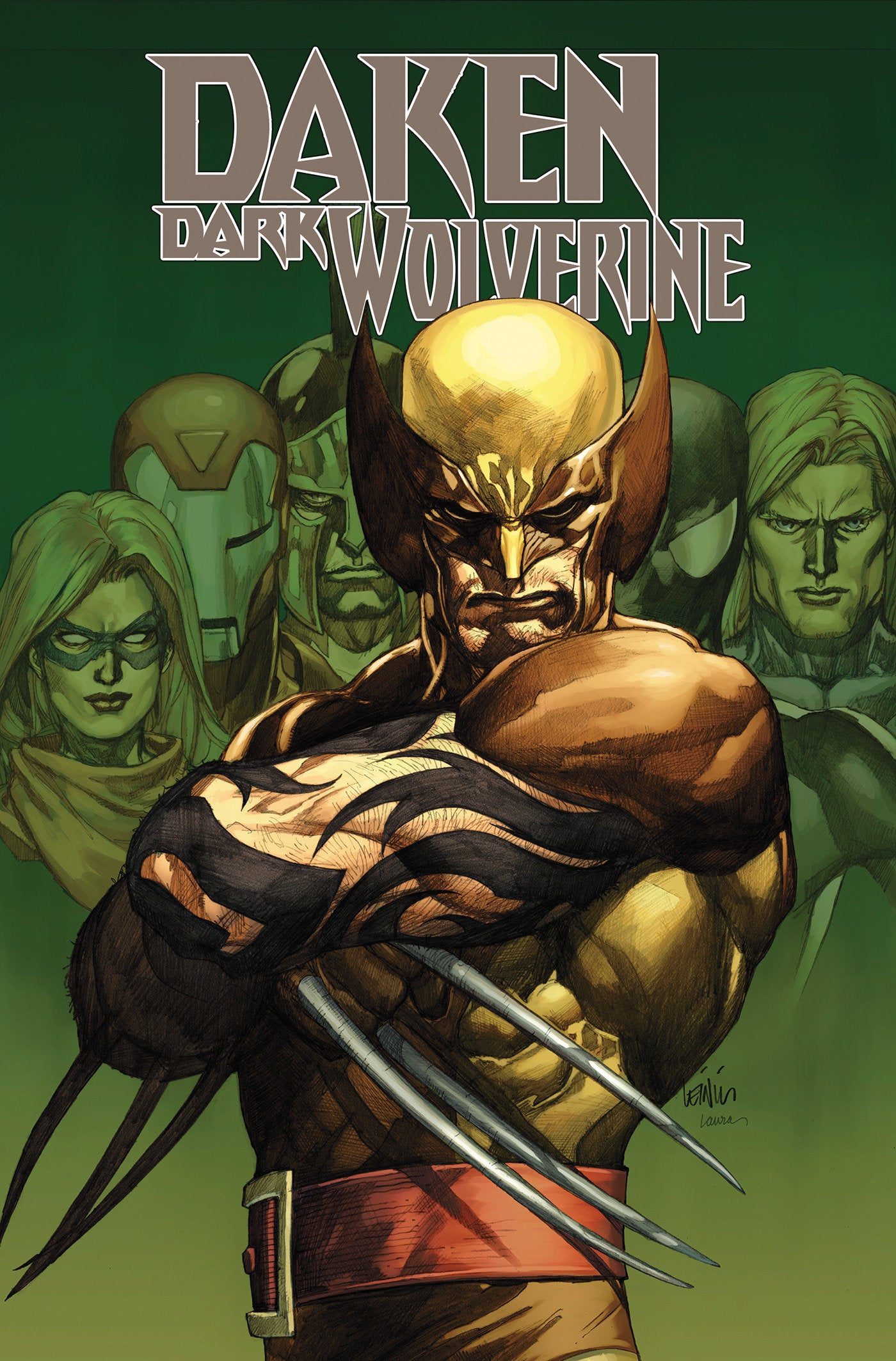 Daken: Dark Wolverine Omnibus HC Leinil Yu Cover