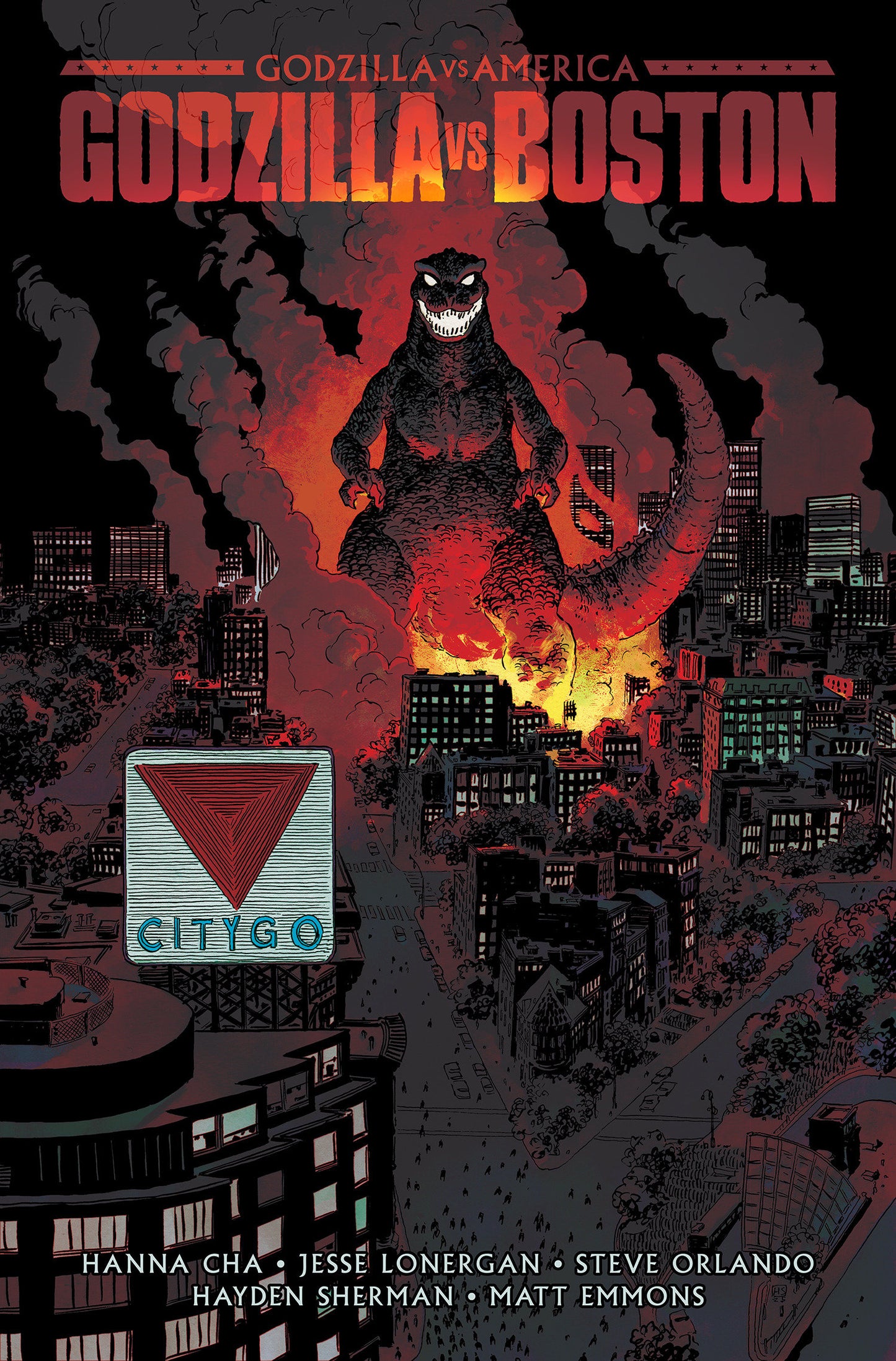 Godzilla vs America: Boston TPB