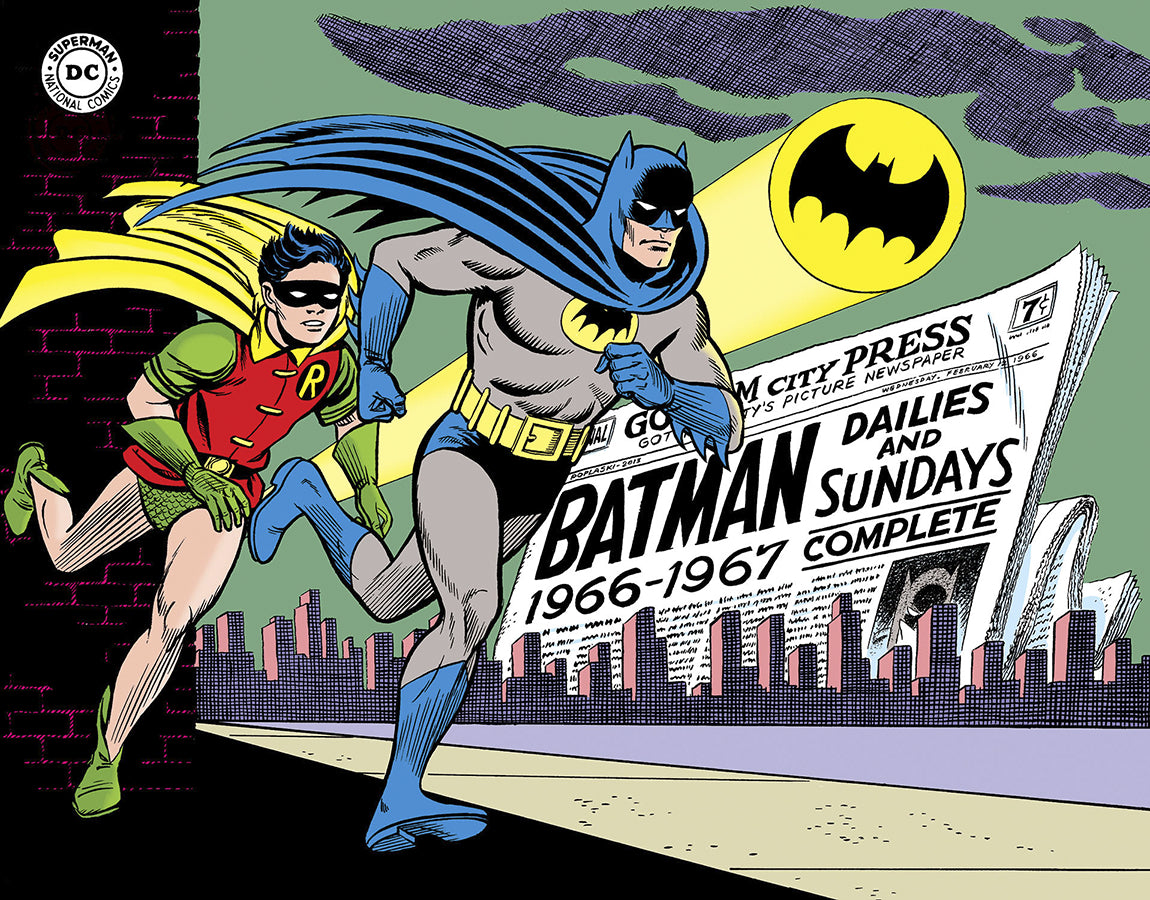 Batman Silver Age Newspaper Comics Hardcover Volume 01 1966-1967 (Damaged)