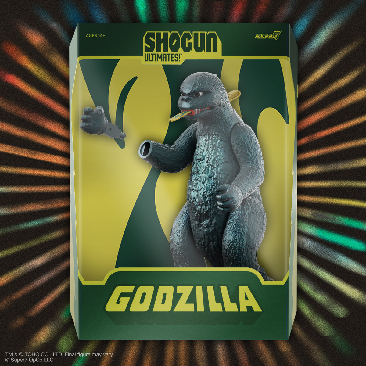Godzilla Toho Ultimates Shogun Godzilla Hawaii 7in Action Figure