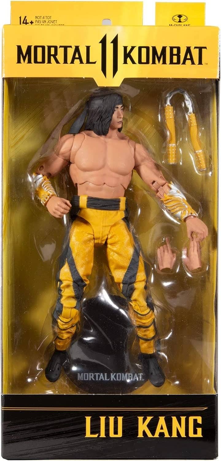 Mortal Kombat 7 Inch Figure | Abbot Liu Kang