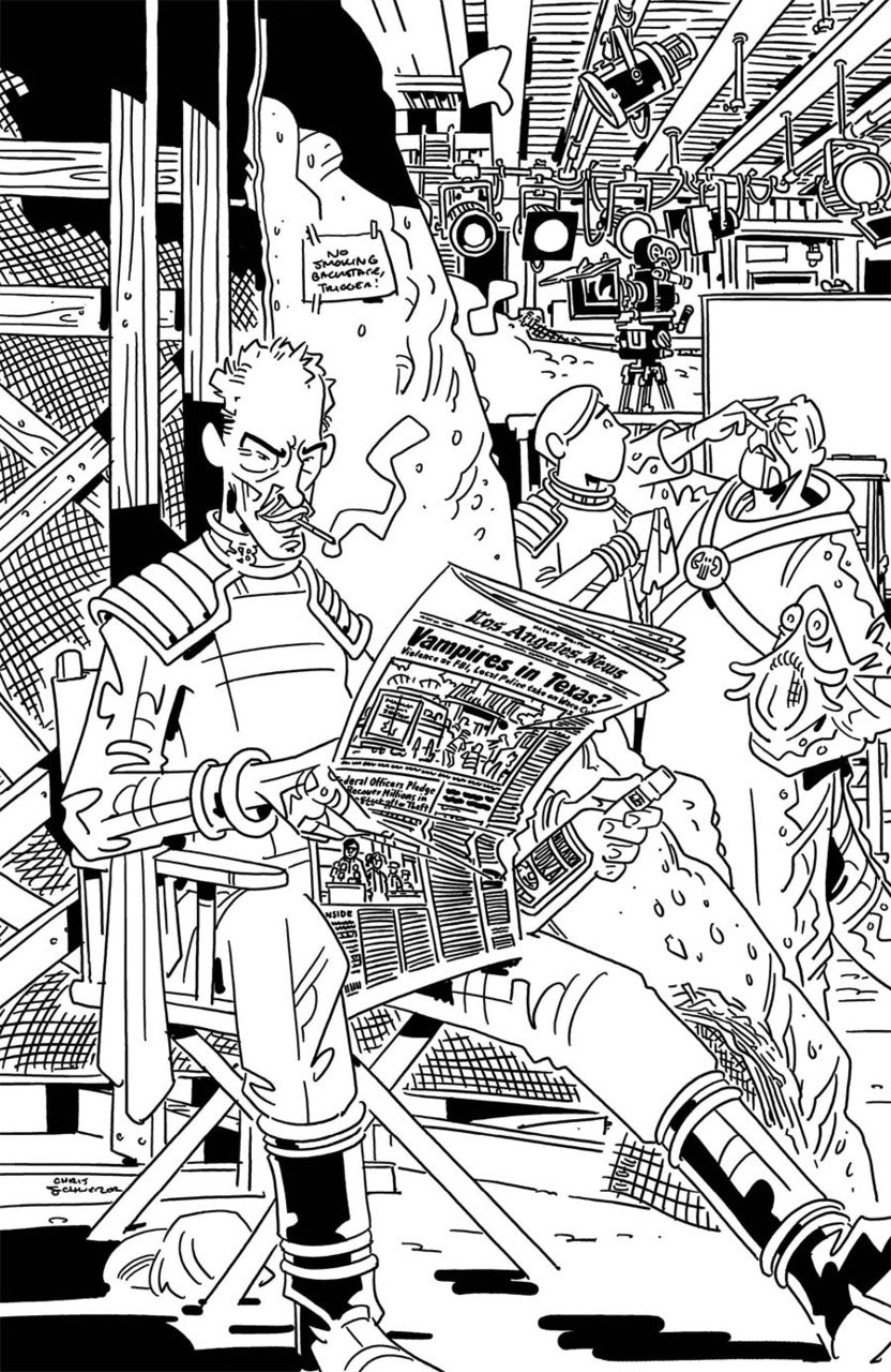 Skybound X (2021) #5 Schweizer B&W 1:10 Virgin Variant