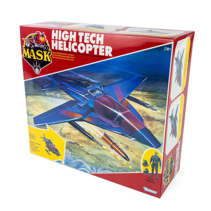 M.A.S.K. High Tech Helicopter Action Figure Vehicle