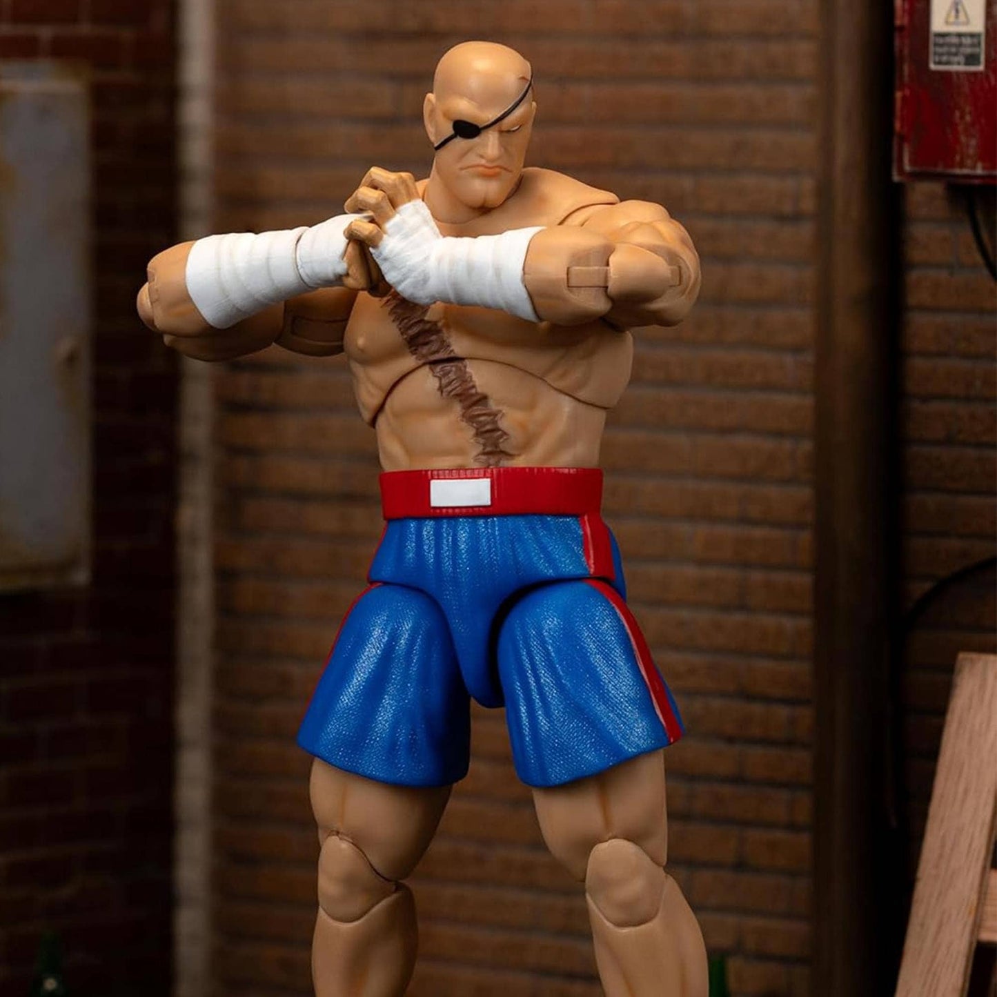 Street Fighter II Sagat 1:12 Scale Action Figure