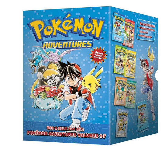 Pokemon Adventures Graphic Novel Box Set Volume 01