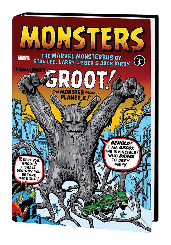 Monsters: The Marvel Monsterbus By Stan Lee, Larry Lieber & Jack Kirby Vol 01 HC