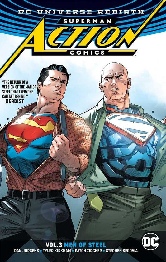 Action Comics [Rebirth] Vol 03: Men Of Steel TPB