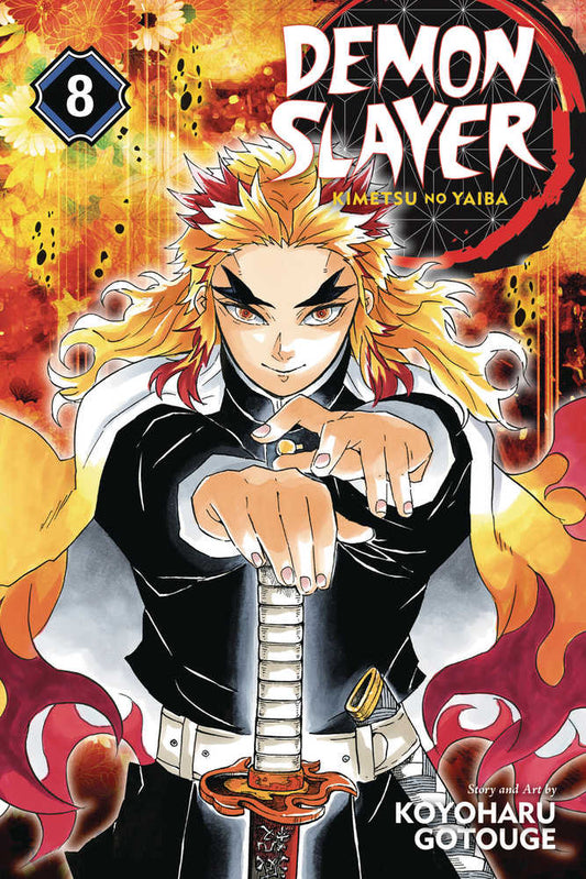 Demon Slayer Kimetsu No Yaiba Graphic Novel Volume 08