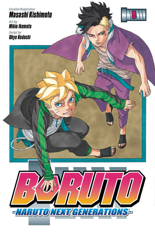 Boruto Graphic Novel Volume 09 Naruto Next Generations