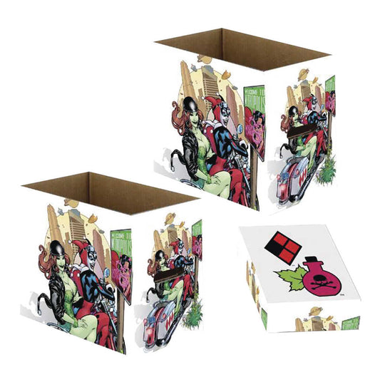 DC Comics Harley Quinn & Ivy Short Comic Storage Box