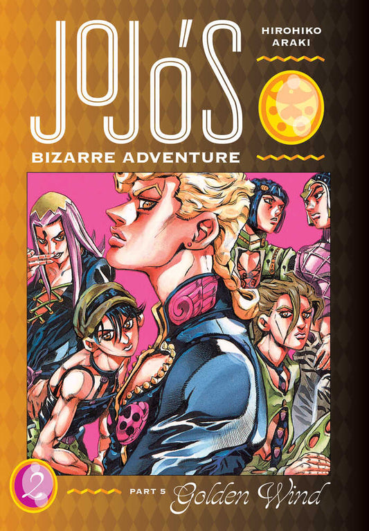 Jojo's Bizarre Adventure Pt 5 Golden Wind Vol 02 HC