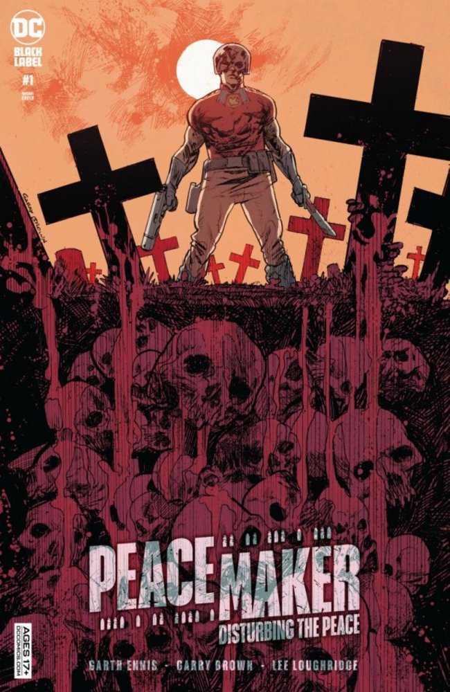 Peacemaker: Disturbing The Peace (2022) One-Shot Cover B Garry Brown Variant (Mature)