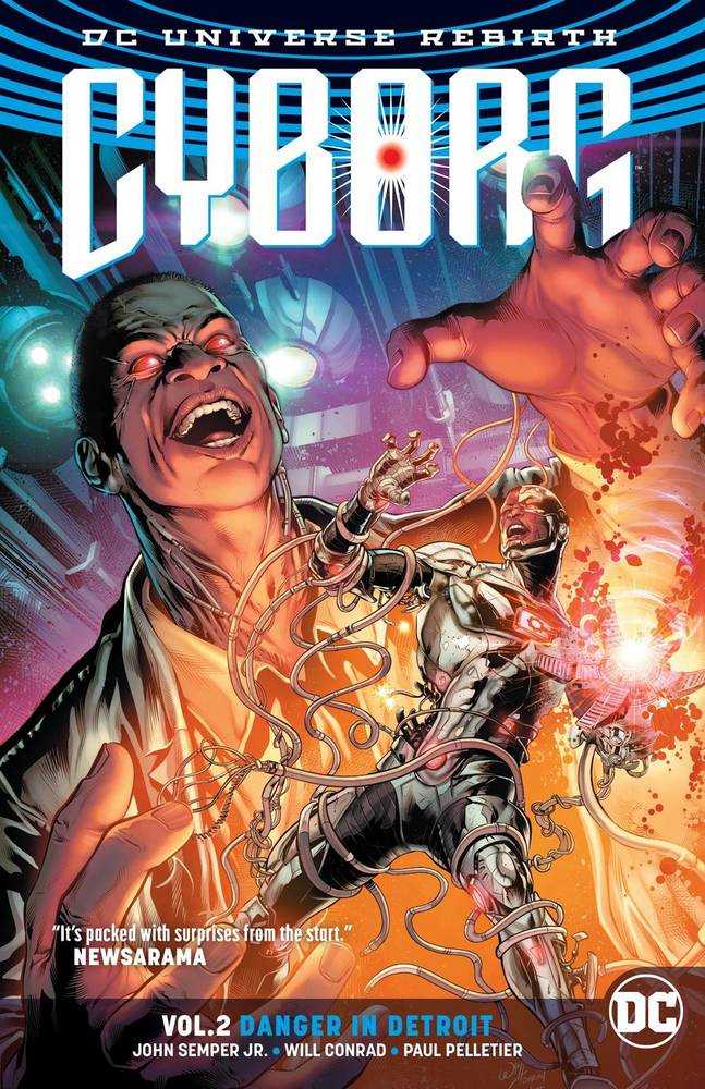 Cyborg TPB Volume 02 Danger In Detroit (Rebirth)