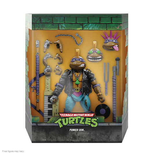 Teenage Mutant Ninja Turtles Ultimates W7 Punker Donatello Action Figure