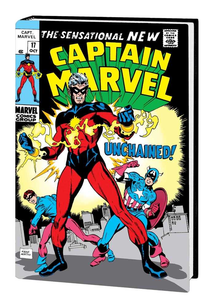 Captain Mar-Vell Omnibus Hardcover Volume 01 Kane Cover