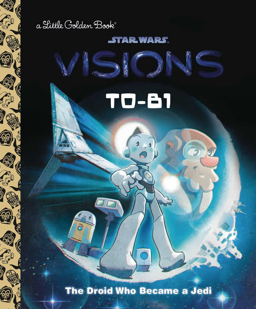 T0-B1 Droid Who Became A Jedi Little Golden Book