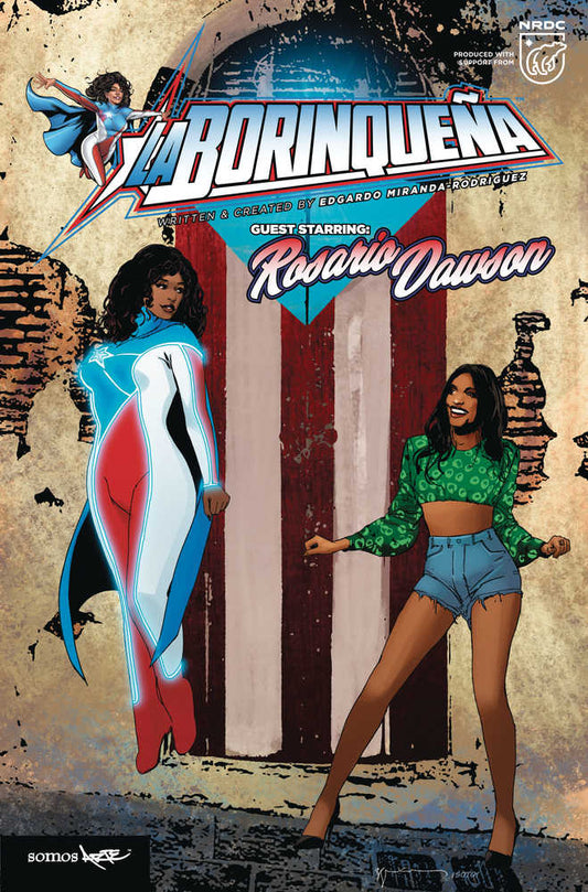 La Borinquena Starring Rosario Dawson TPB Cover B Sienkiewicz