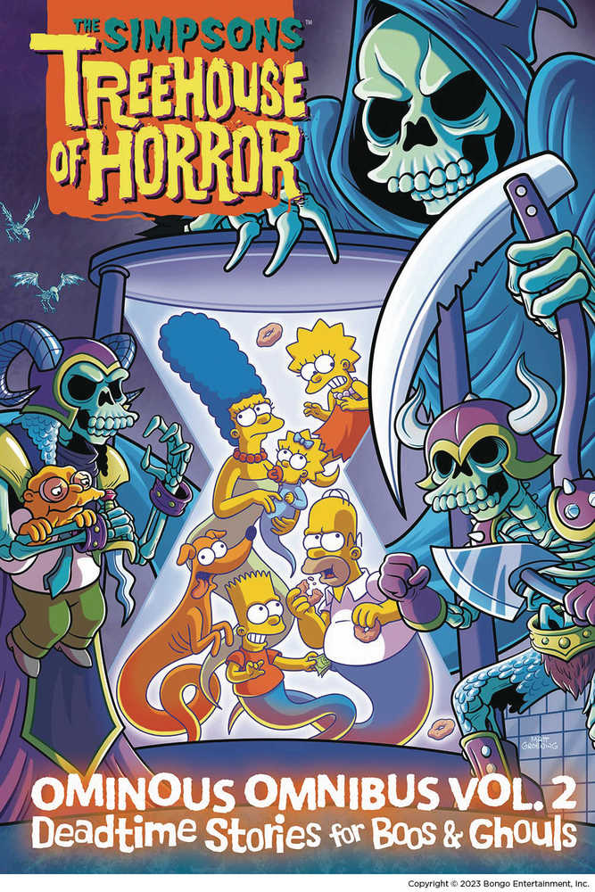 Simpsons Treehouse Of Horror Ominous Omnibus Volume 02 Deadtime