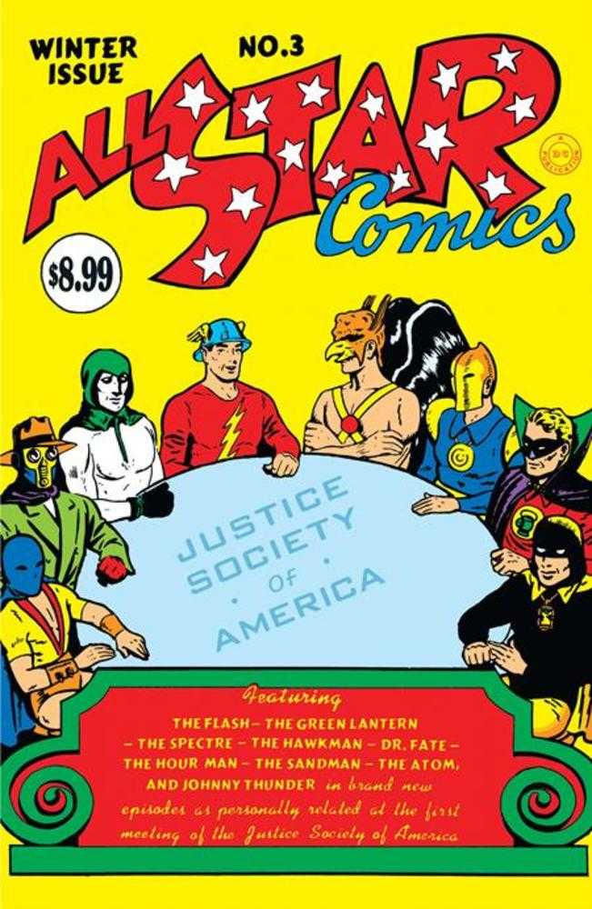 All-Star Comics #3 Facsimile Edition Cover B Ee Hibbard Foil Variant