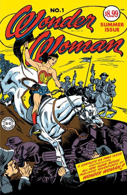 Wonder Woman #1 (1942) Facsimile Edition Cover B Harry G Peter Foil Variant