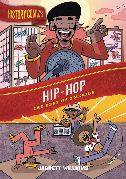 History Comics Hardcover Graphic Novel Hip Hop Beat Of America