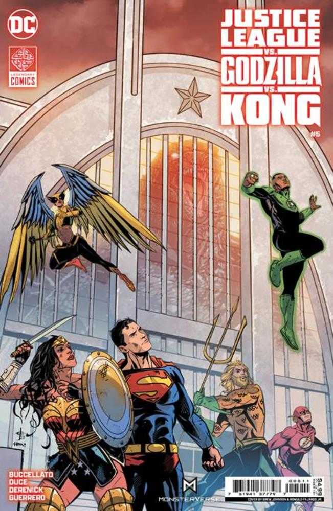Justice League vs Godzilla vs Kong (2023) #5 (of 7) Cover A