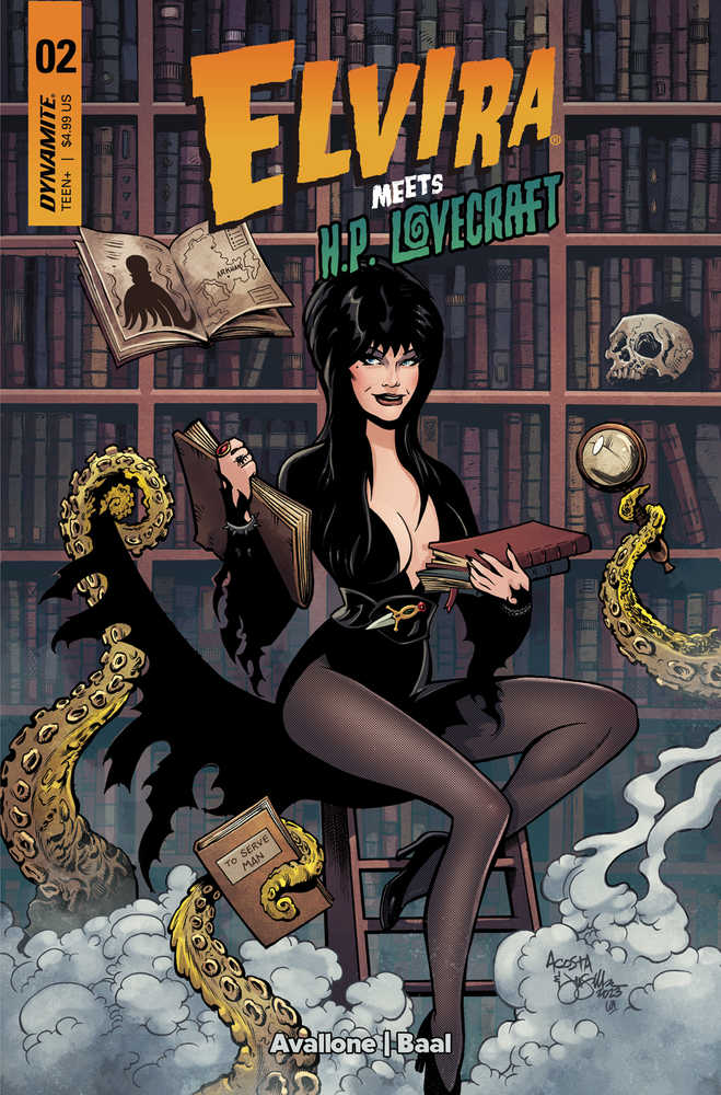 Elvira Meets HP Lovecraft (2024) #2 Cover A