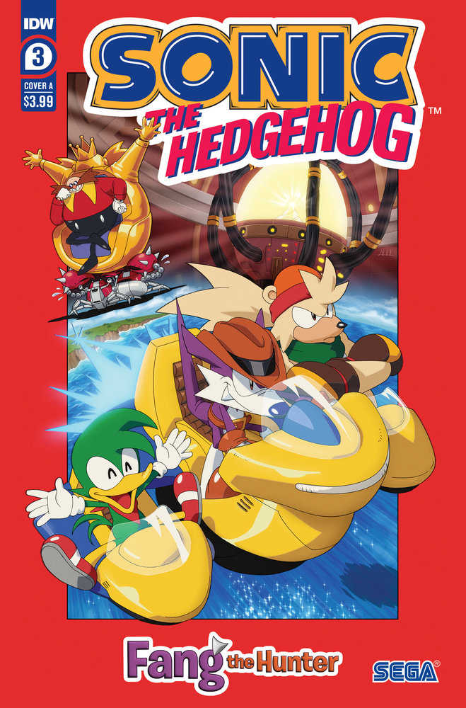 Sonic The Hedgehog: Fang The Hunter (2024) #3 Cover A