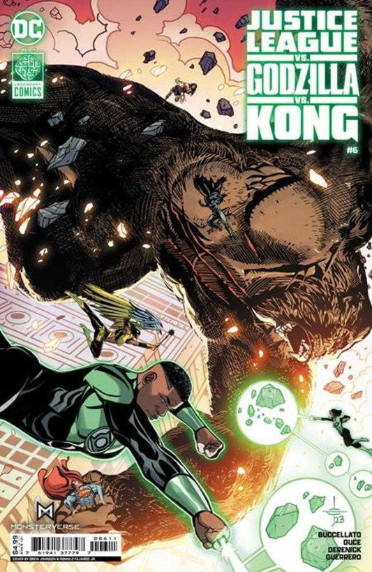 Justice League vs Godzilla vs Kong (2023) #6 (of 7) Cover A Drew Edward Johnson