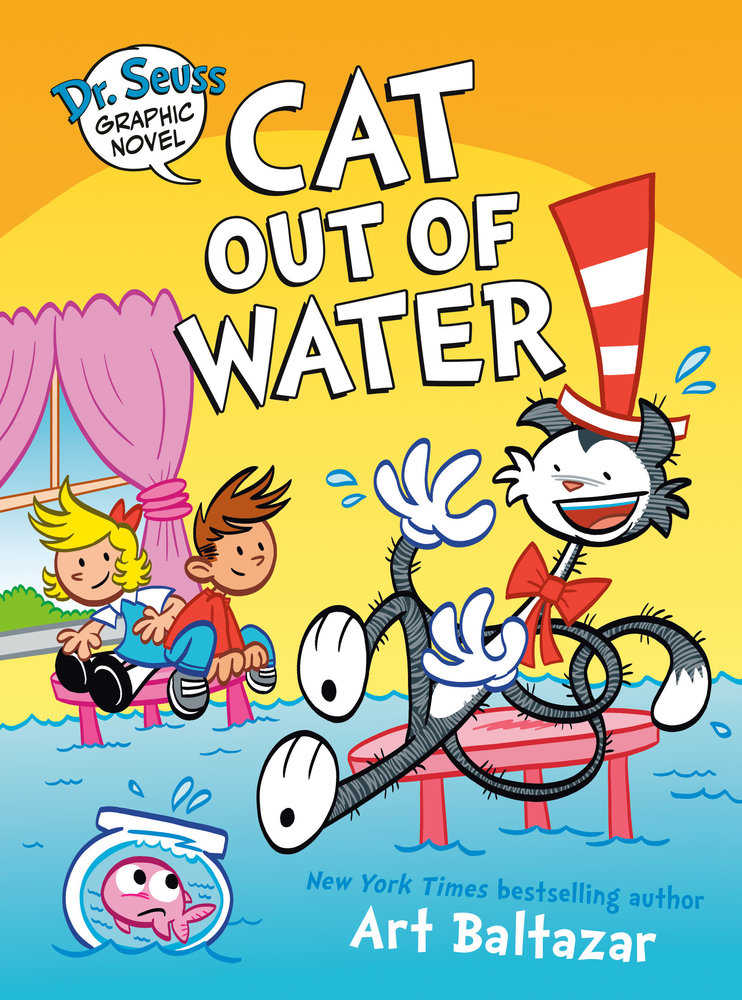 Dr Seuss Graphic Novel: Cat Out Of Water HC