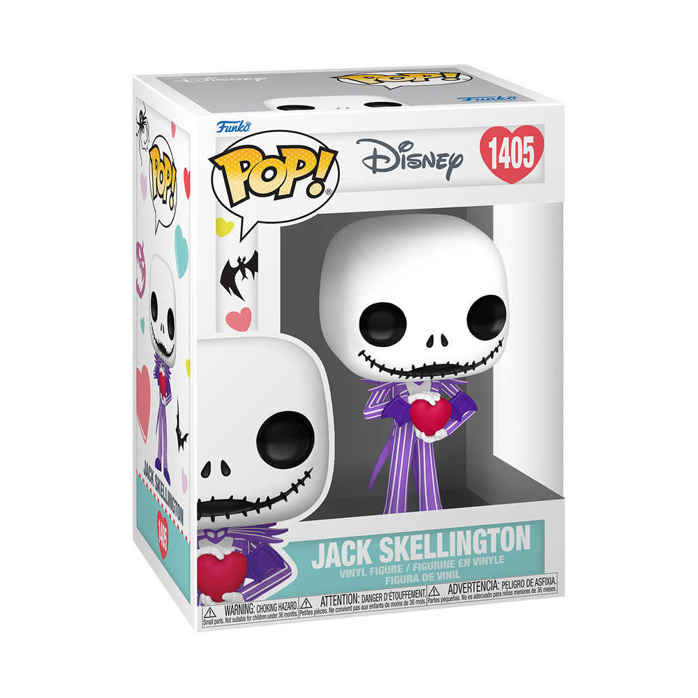 Pop Disney Nightmare Before Xmas Valentines Jack Vinyl Figure