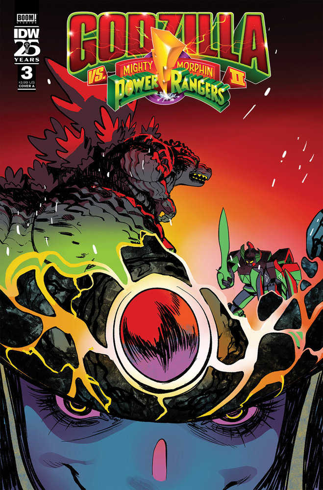 Godzilla vs The Mighty Morphin Power Rangers II (2024) #3 Cover A